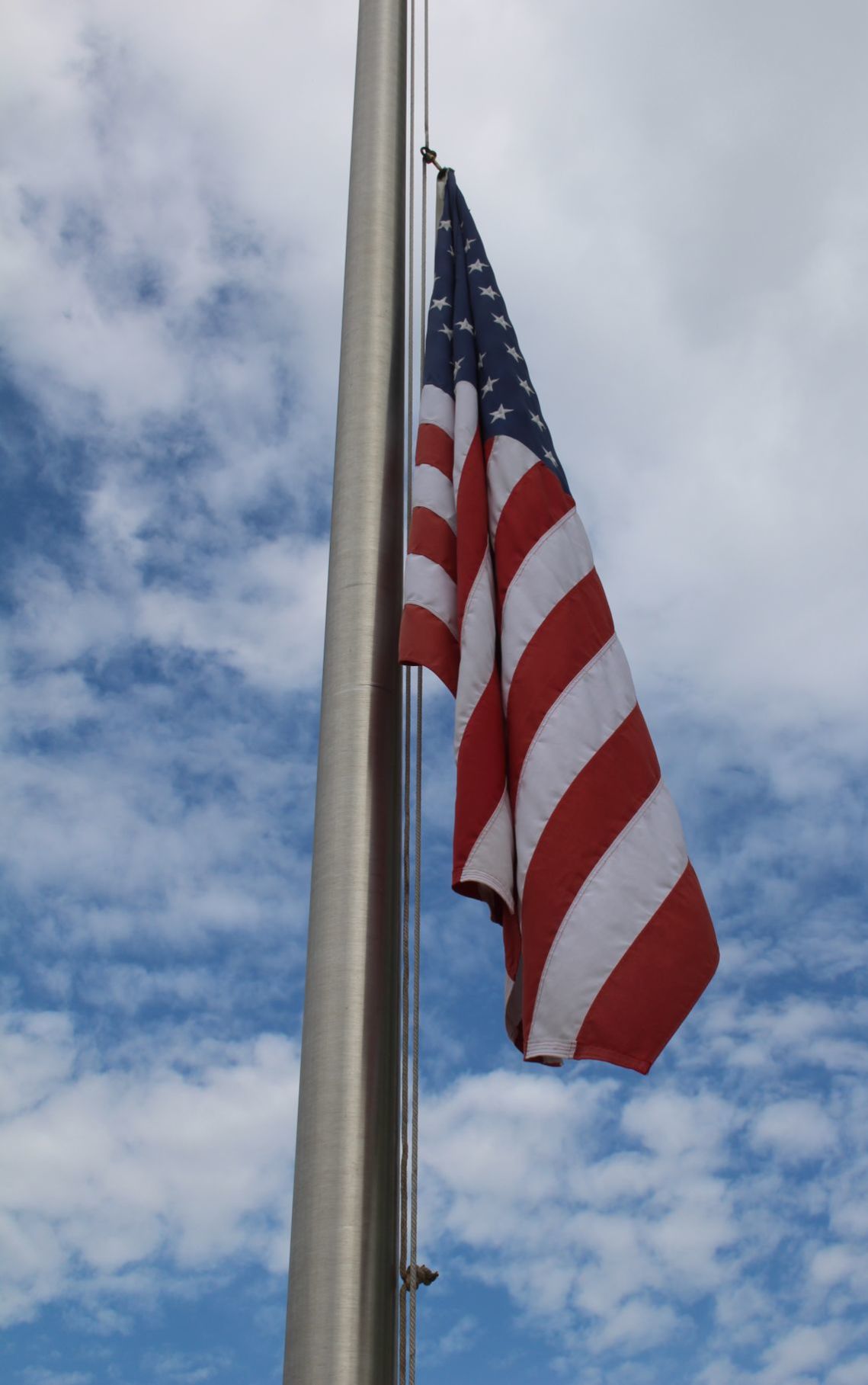 Flag at half-staff